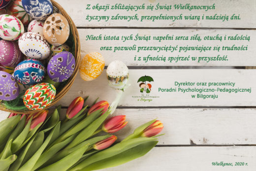 życzenia wielkanocne 2020 - trzecia wersja